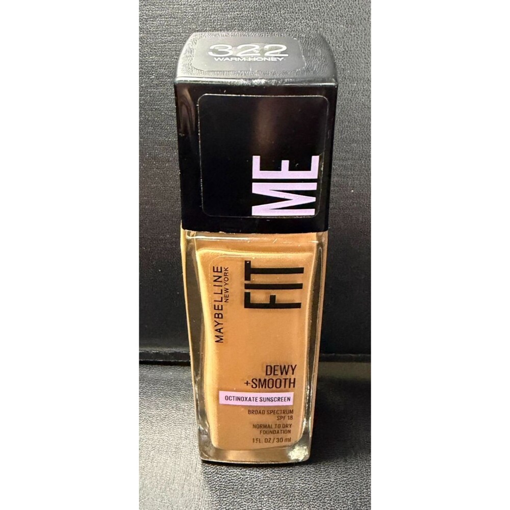 Maybelline Fit Me Dewy + Smooth Foundation SPF 18 – Normal to Dry Skin – NEW
